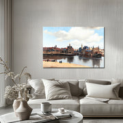 Ansicht von Delft von Vermeer