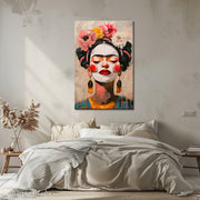 Porträt Frida Kahlo Kunst
