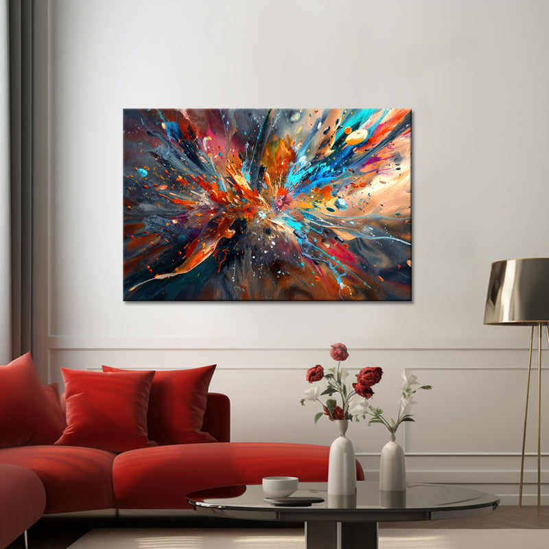 Het begin in abstract