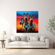 Drei Zebras