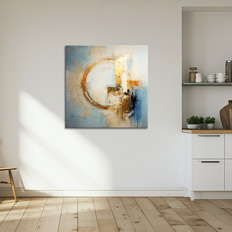 Abstract Circle Gold