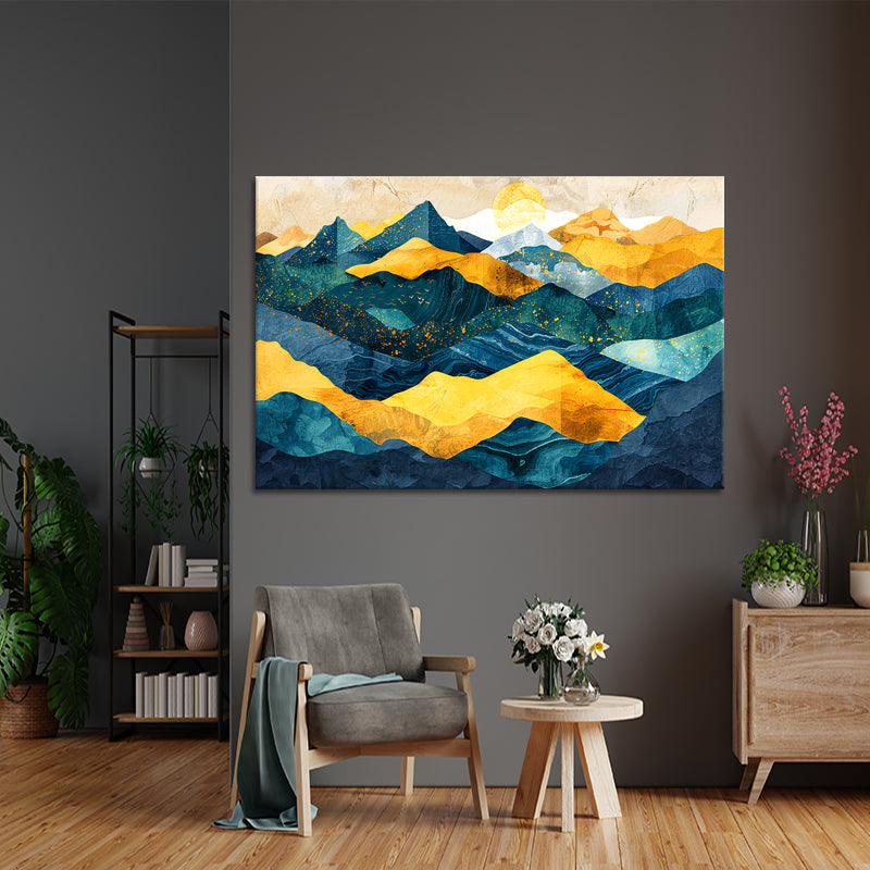 Abstrakte Landschaft