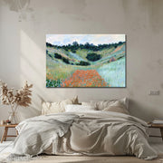 Poppy Field in a Hollow near Giverny - Monet