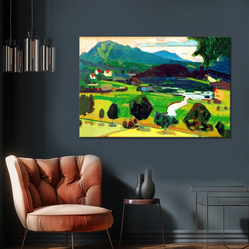 View across Staffelsee - Kandinsky