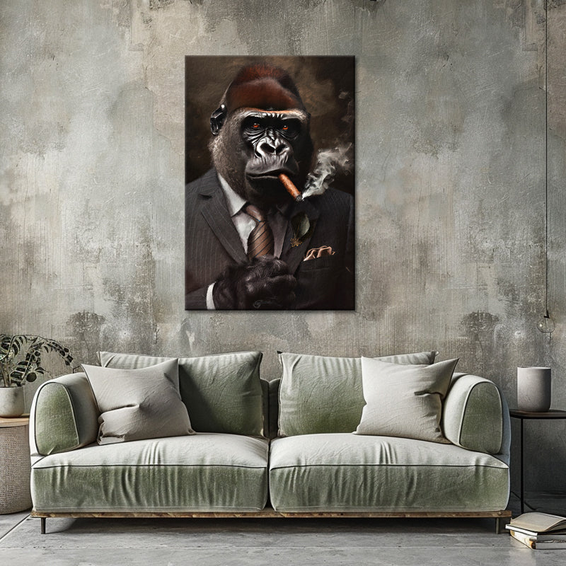 Big boss schilderij