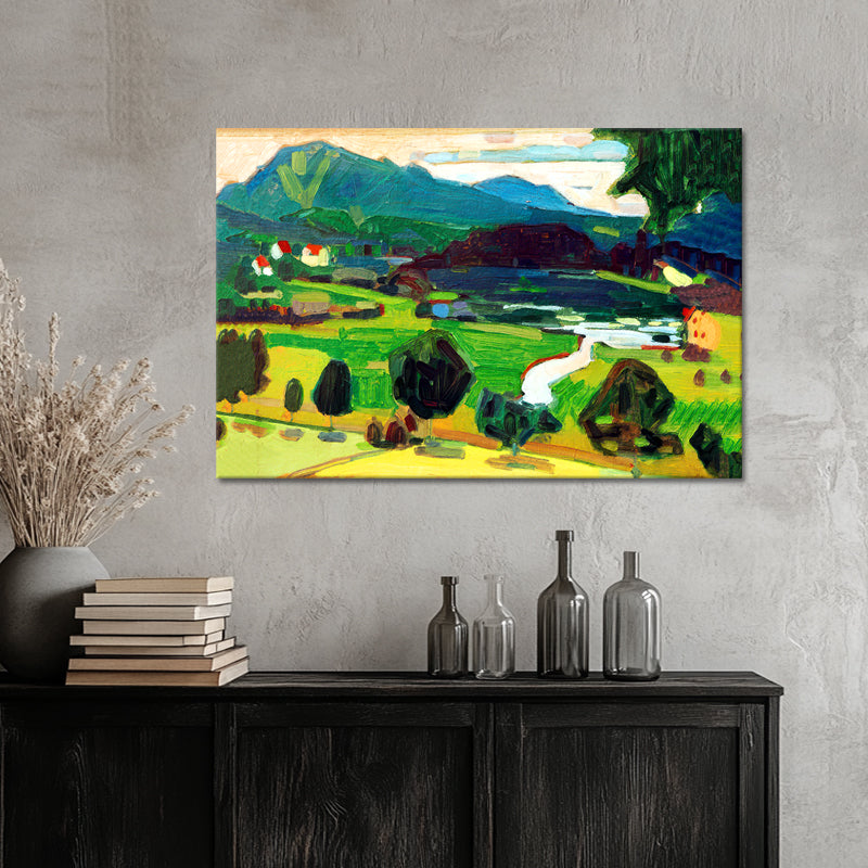 View across Staffelsee - Kandinsky
