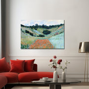Poppy Field in a Hollow near Giverny - Monet