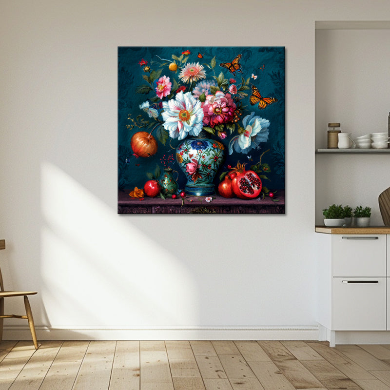 Prachtige bloemen schilderij