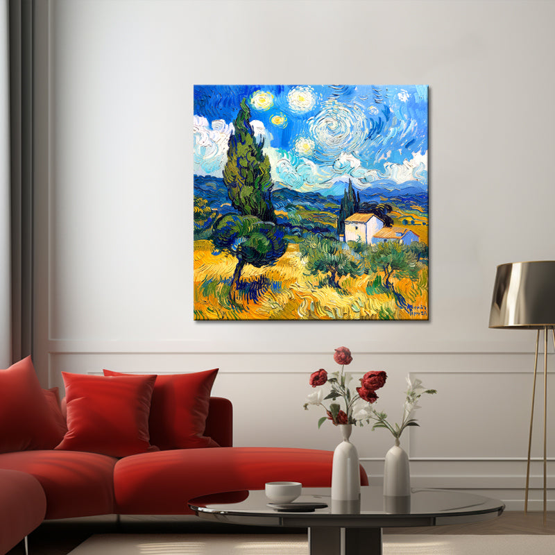 Landschap bij van Gogh
