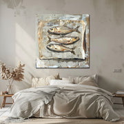 Gemälde 3 Fische