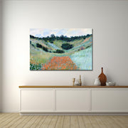 Poppy Field in a Hollow near Giverny - Monet