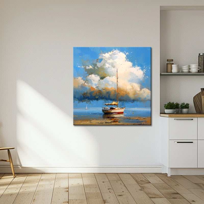 Segelschiff am Strand II