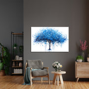 Blauwe boom