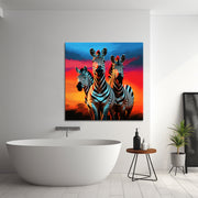 Drei Zebras