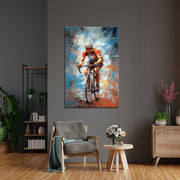 De Fietser schilderij