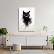 Schwarze Katze