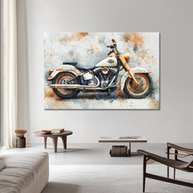 Harley-Davidson-Gemälde