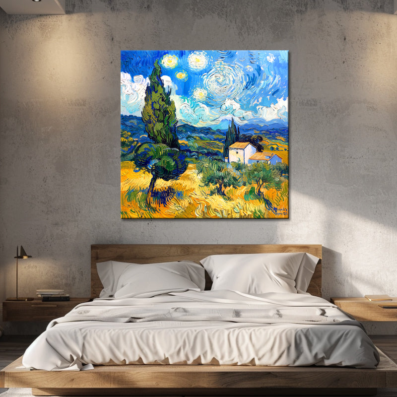 Landschap bij van Gogh