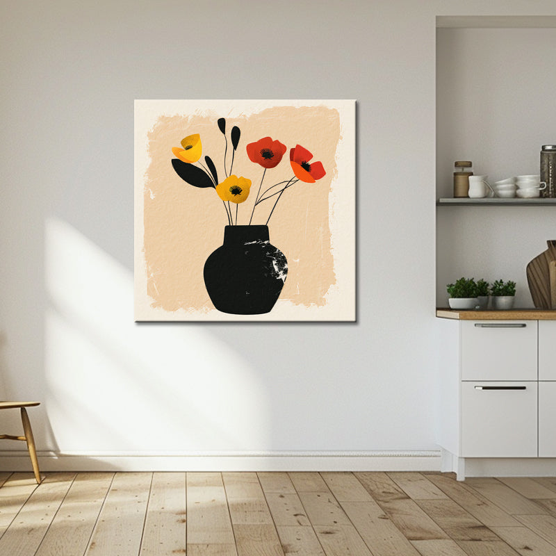 Gemäldeillustrationen Vase