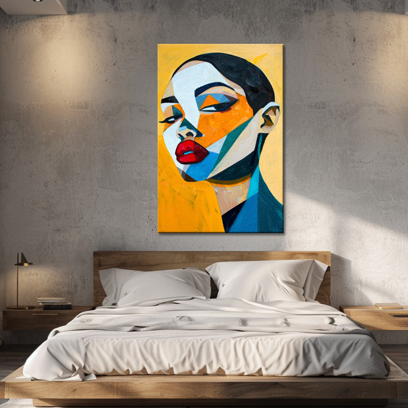 Vrouw portret kunst