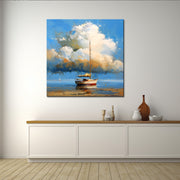 Segelschiff am Strand II
