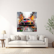 Audi R8 schilderij