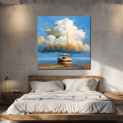 Segelschiff am Strand II