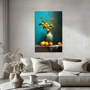Stilleben mit Orange