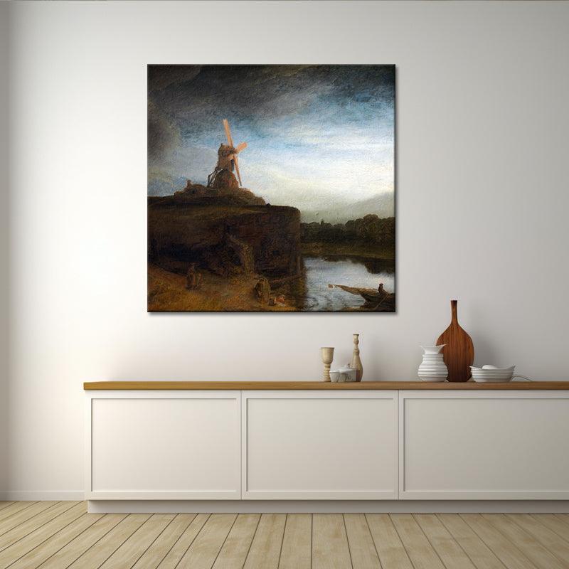 De Molen - Rembrandt van Rijn