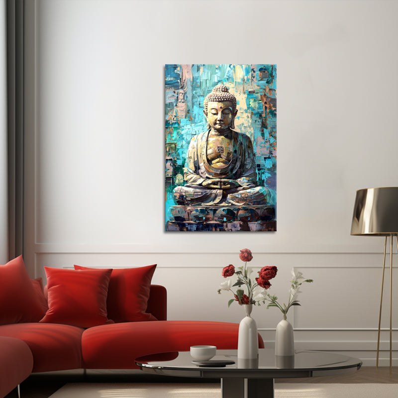 Boeddha Art schilderij