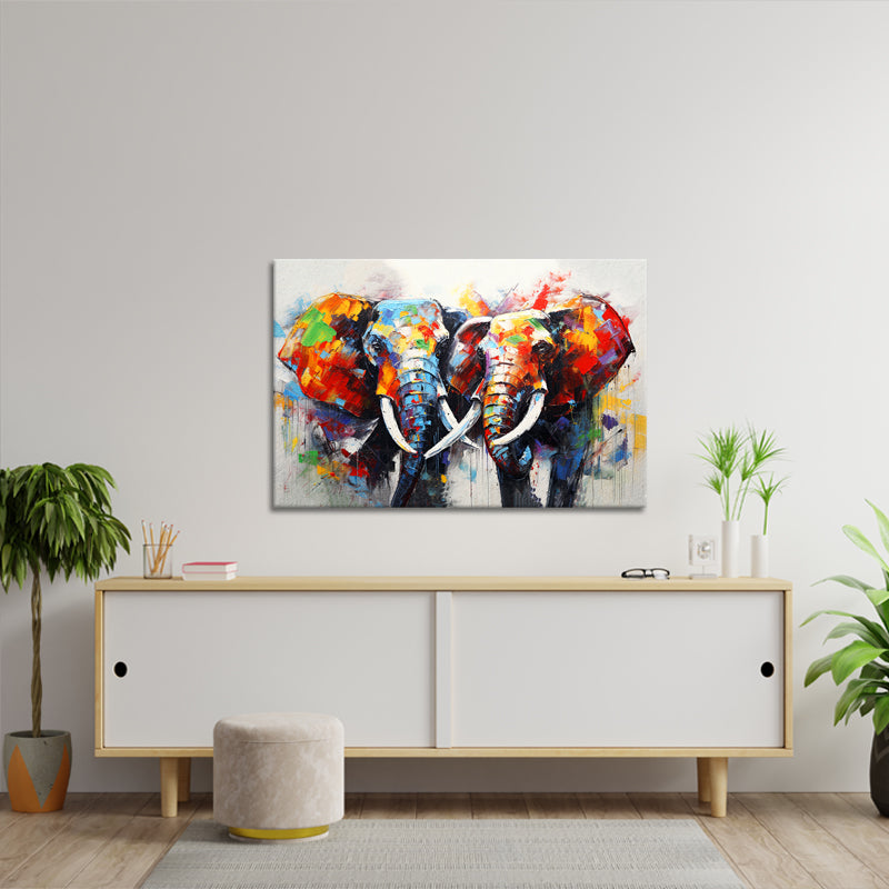 Elefantenfamilie