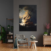Christus in de storm op het meer van Galilea