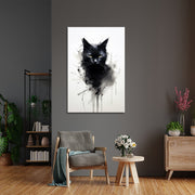 Schwarze Katze