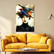 Vintage-Kunst Frau