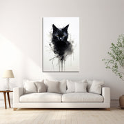 Schwarze Katze