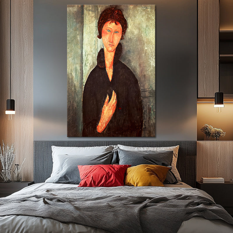 Femme aux yeux bleus - Amedeo Modigliani