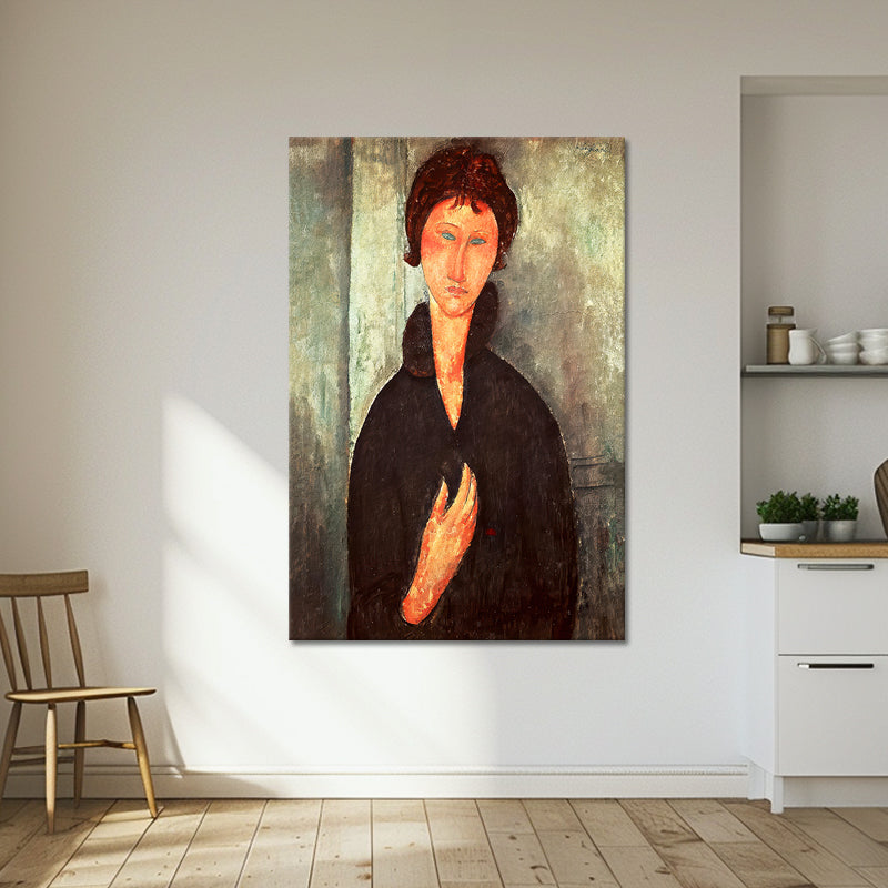 Femme aux yeux bleus - Amedeo Modigliani