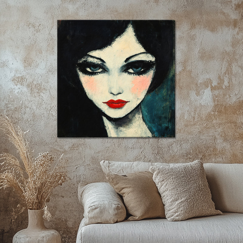 Woman #6 - Kees van Dongen ( inspiratie)
