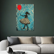 Mädchen mit Ballon