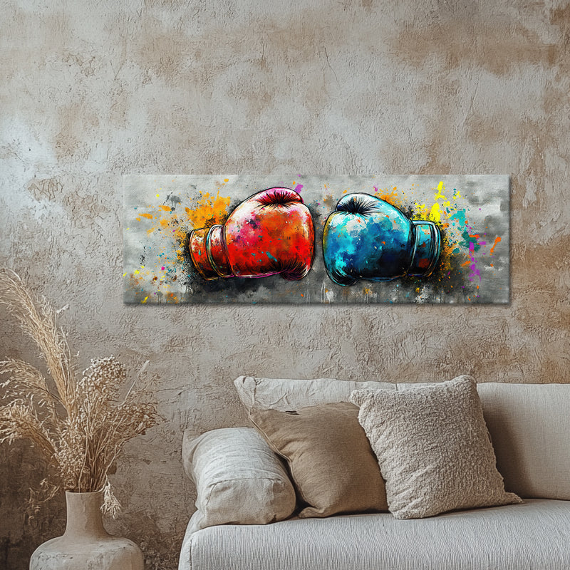 Boxhandschuhe Graffiti