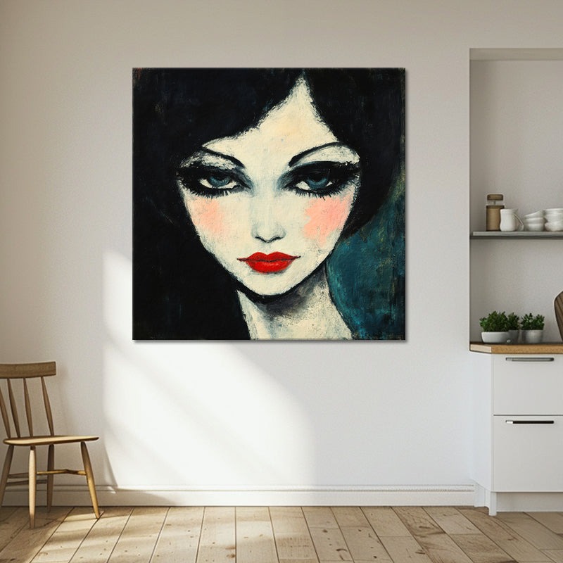 Woman #6 - Kees van Dongen ( inspiratie)