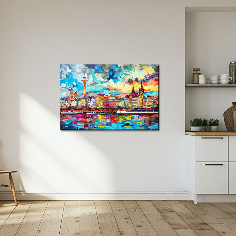 Schilderij Düsseldorf