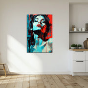 Schilderij Portret van vrouw