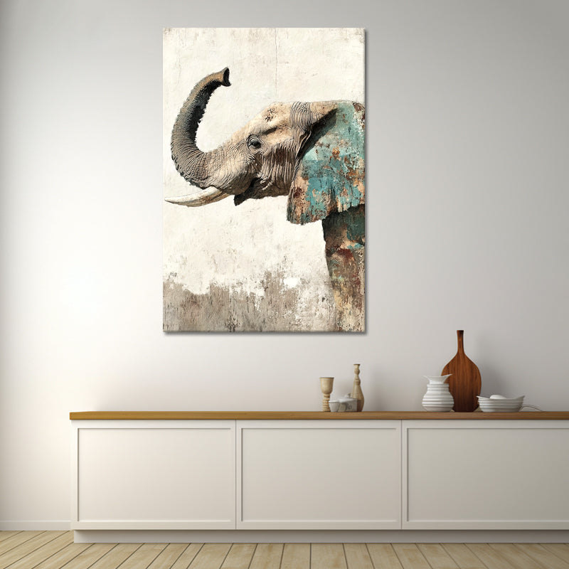 Abstrakte Elefantenkunst
