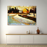 Schwabing, Wintersonne - Kandinsky