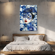 Vrouwen in delfts blauw