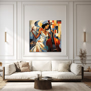 Vrouw en Cello
