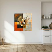 Abstract met bloemen II