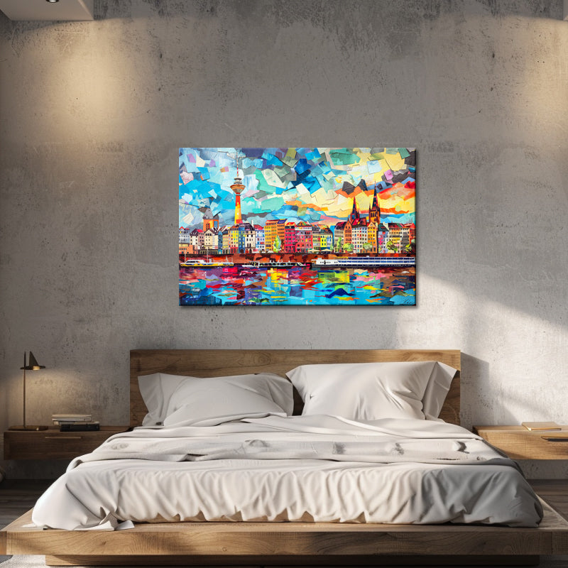 Schilderij Düsseldorf