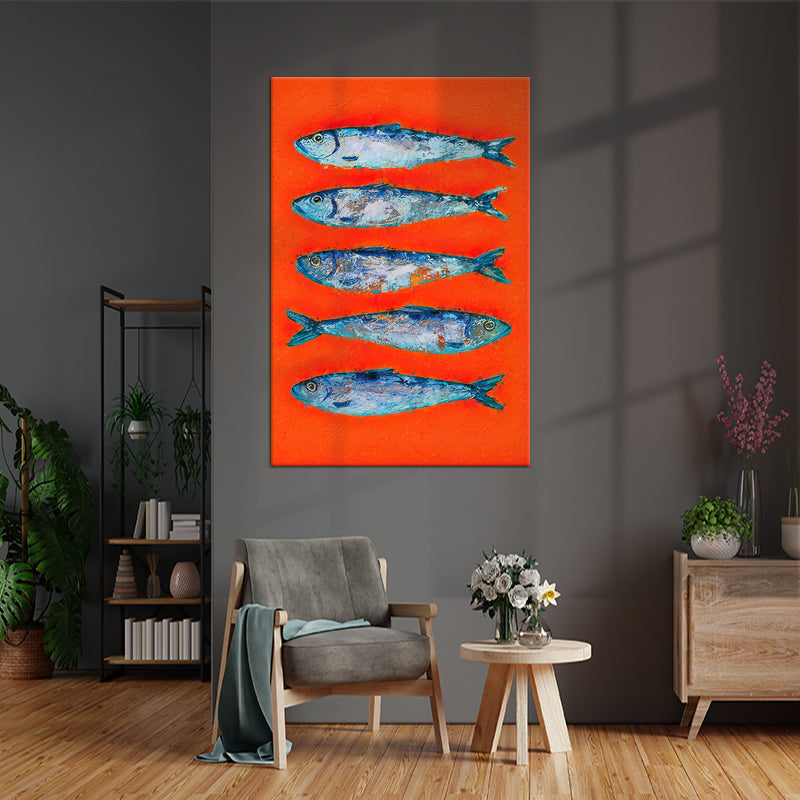Vissen schilderij